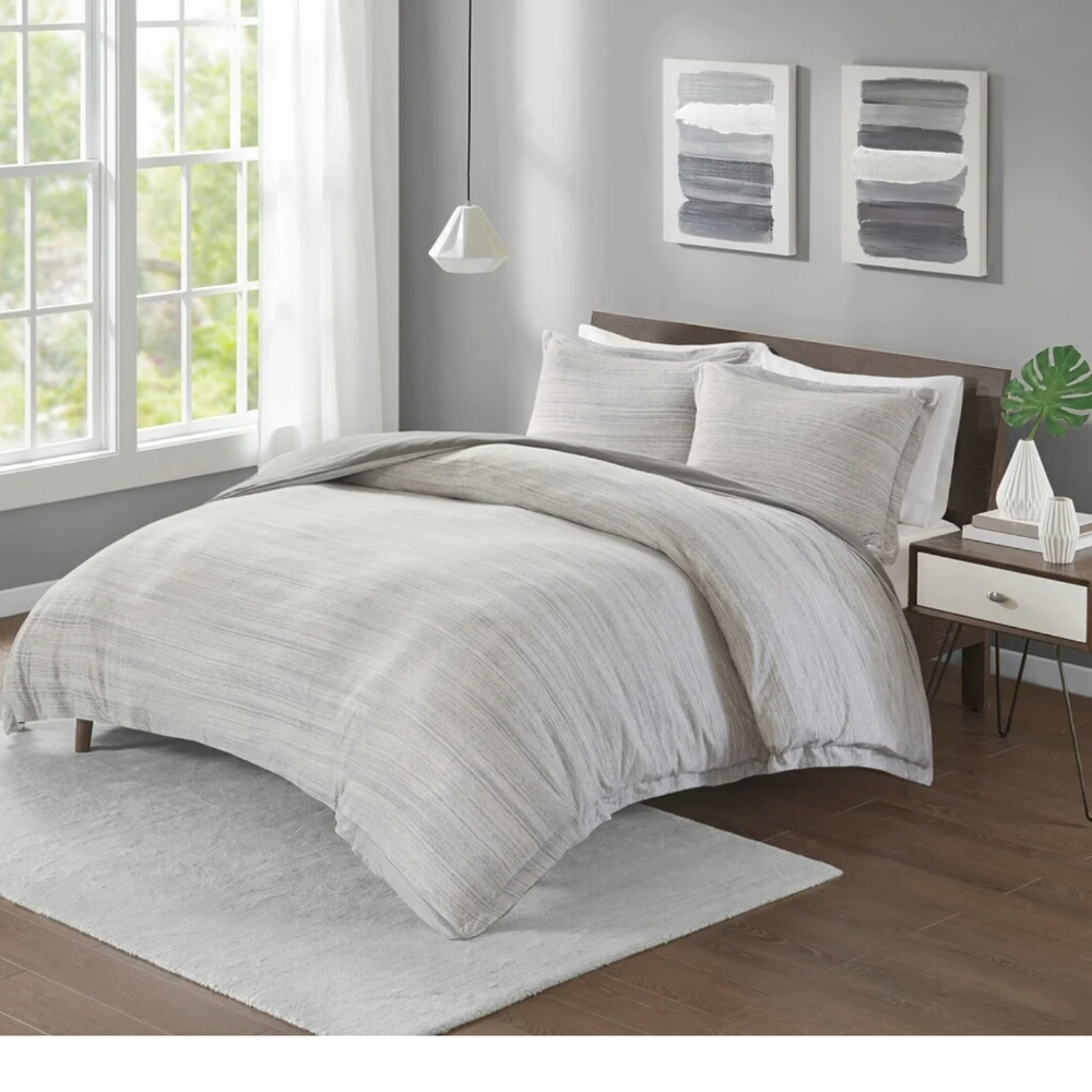 Urban Habitat Space Dyed Melange Cotton Jersey Kni